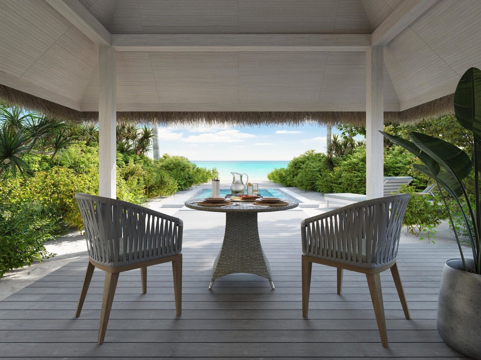 Wohnbeispiel Beach Villa with Pool