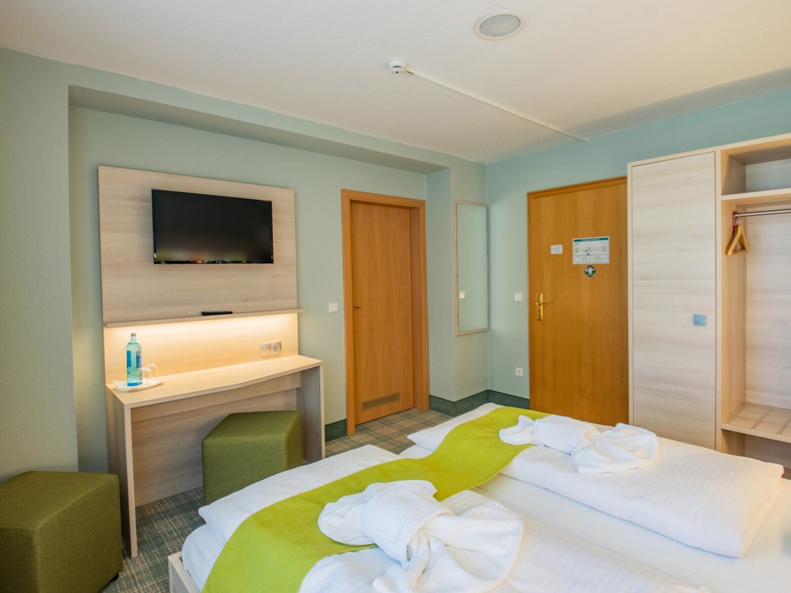 Wohnbeispiel Doppelzimmer Balkon