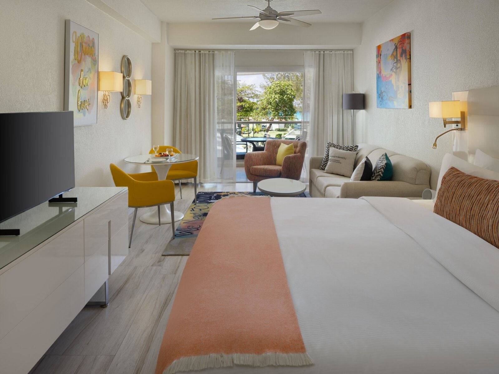 Wohnbeispiel Junior Suite pool view