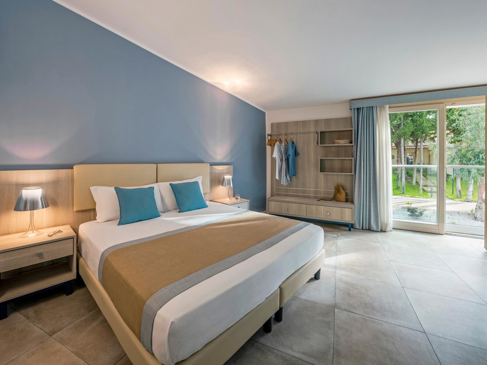 Wohnbeispiel Double room Typ 1, Classic Room, garden view