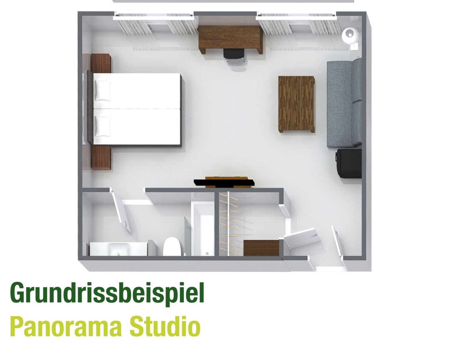 Wohnbeispiel Panorama Studio
