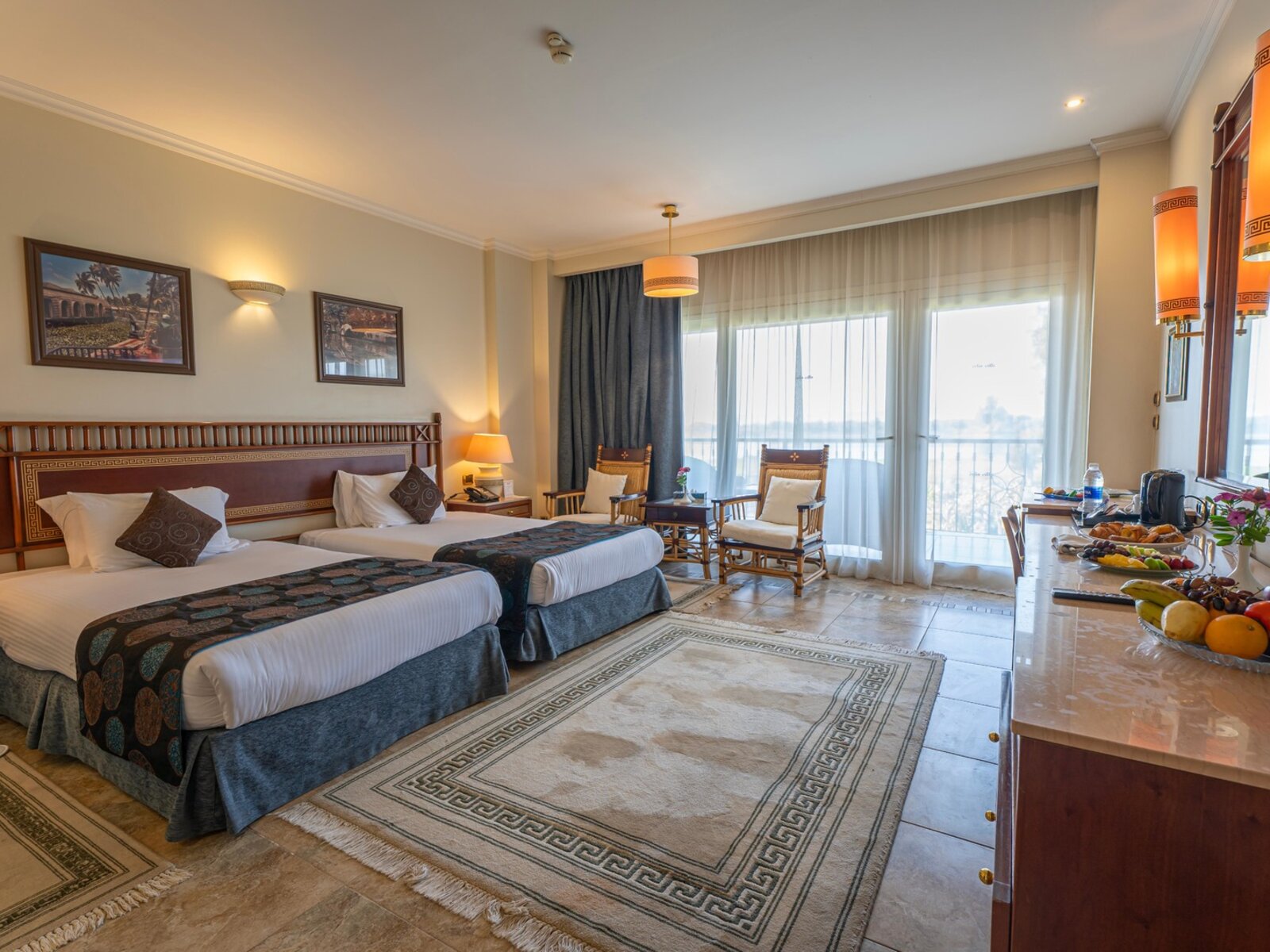 Wohnbeispiel Double Room Nile View