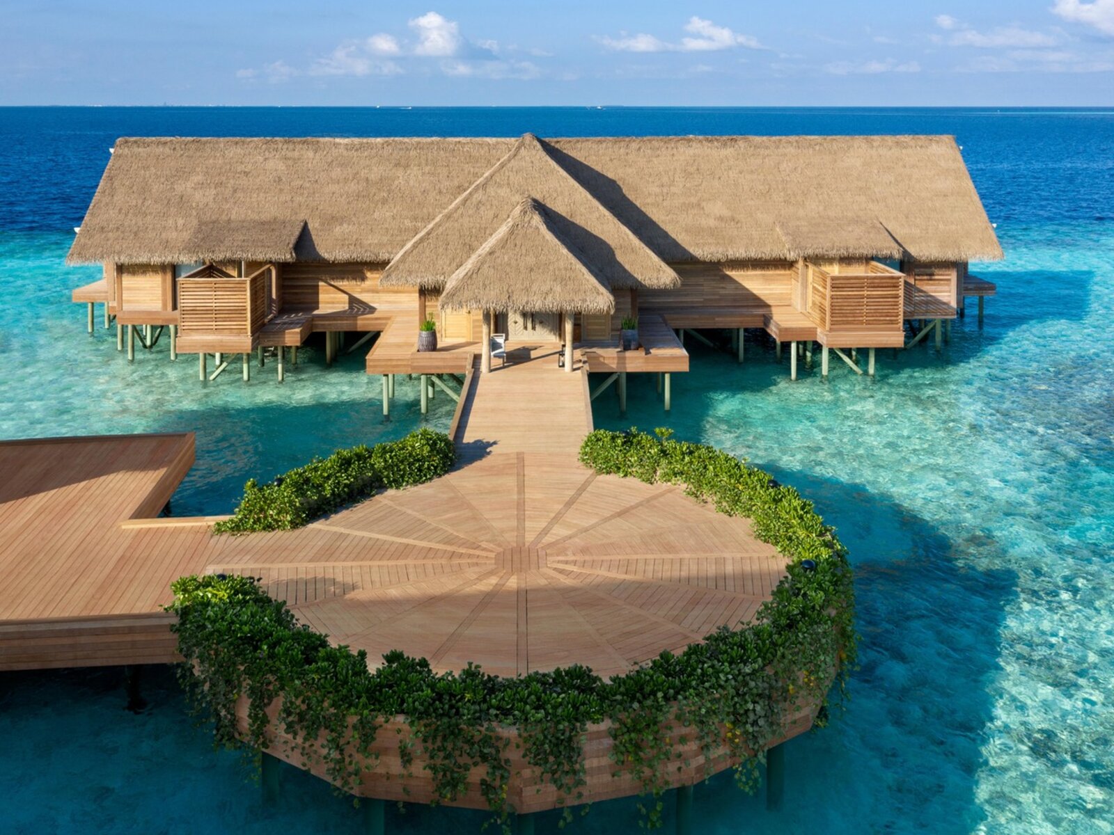 Wohnbeispiel Two Bedroom Overwater Villa with Pool