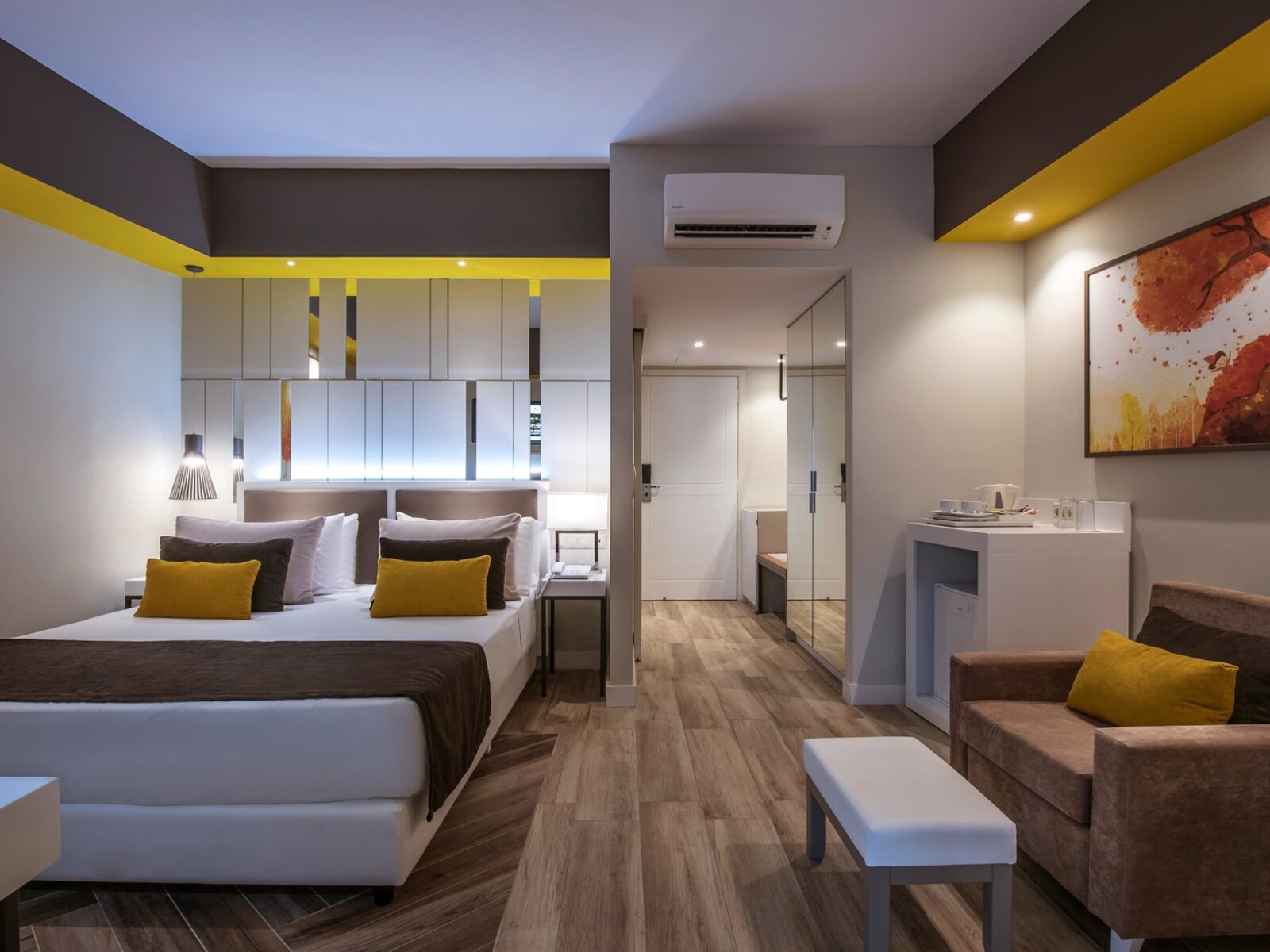 Wohnbeispiel Family Room sliding door