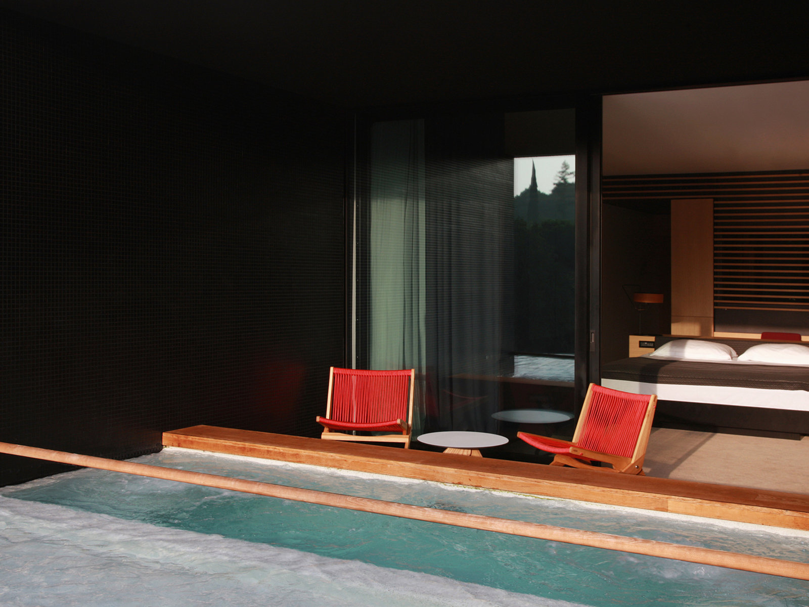 Wohnbeispiel Deluxe plunge pool room