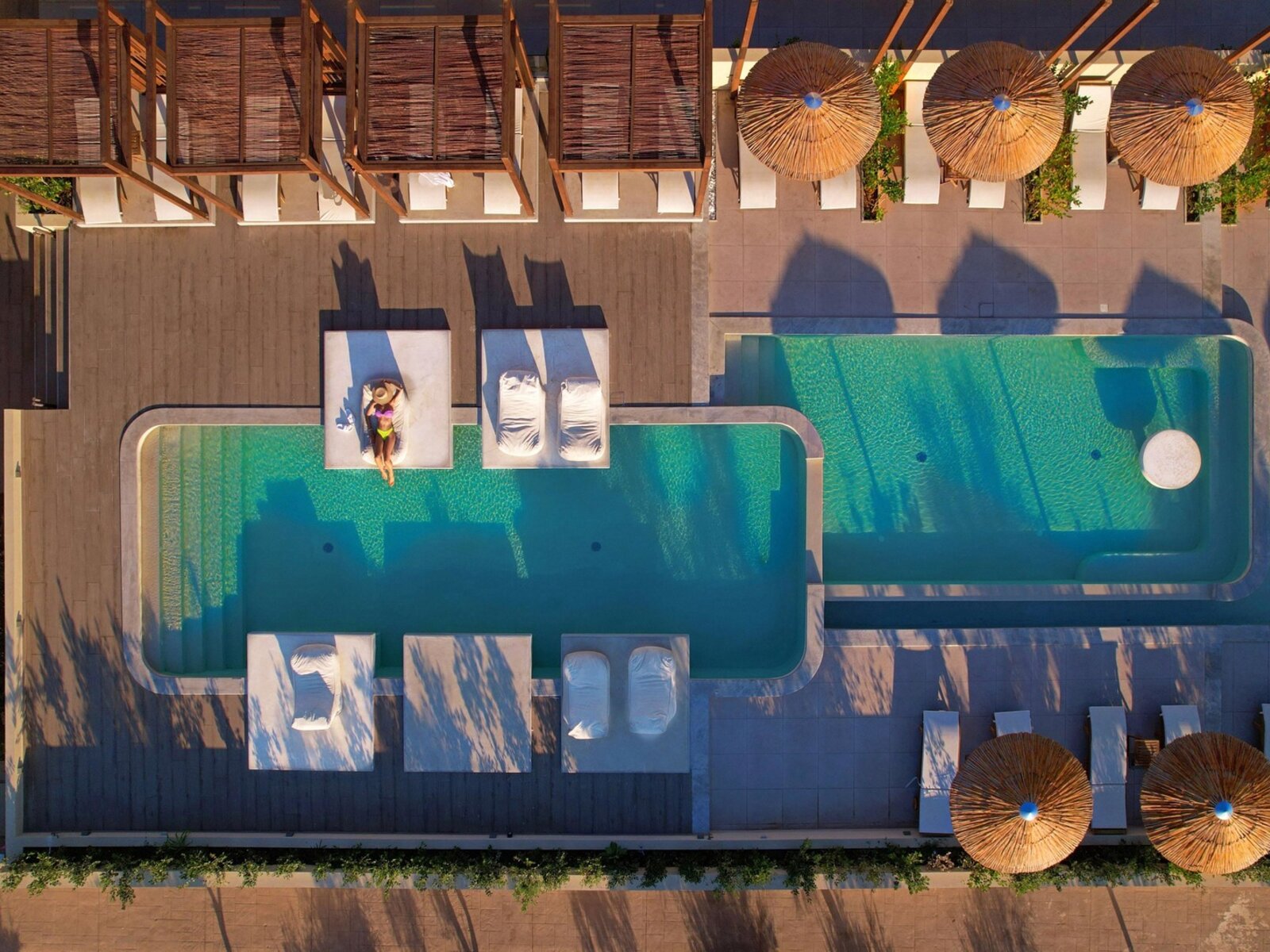 Seaside pool