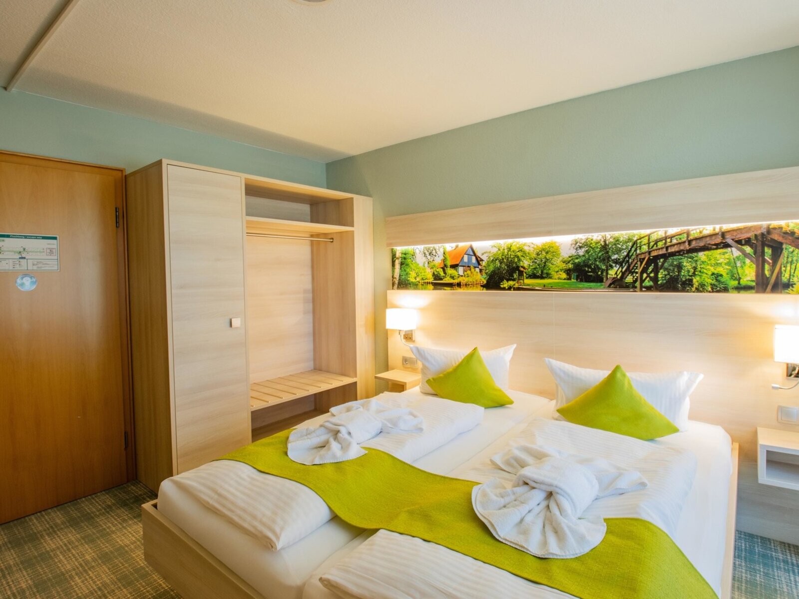Wohnbeispiel Doppelzimmer Balkon