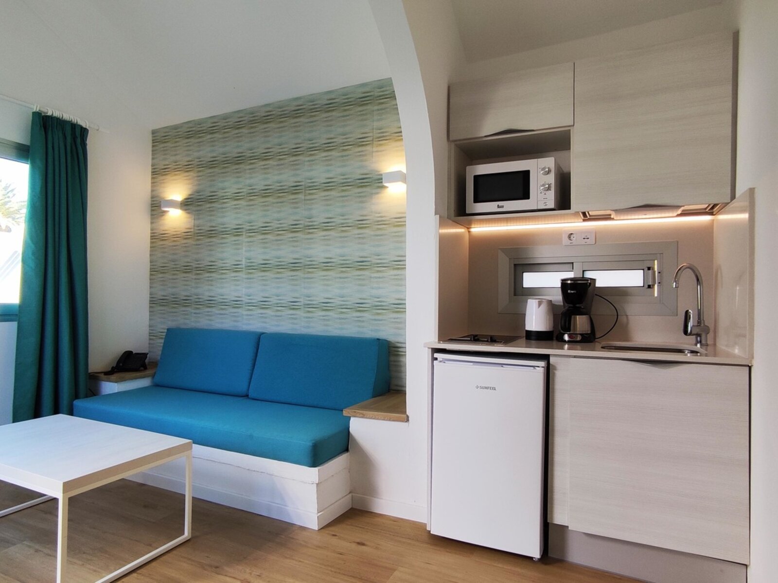 Wohnbeispiel bungalow with Kitchen