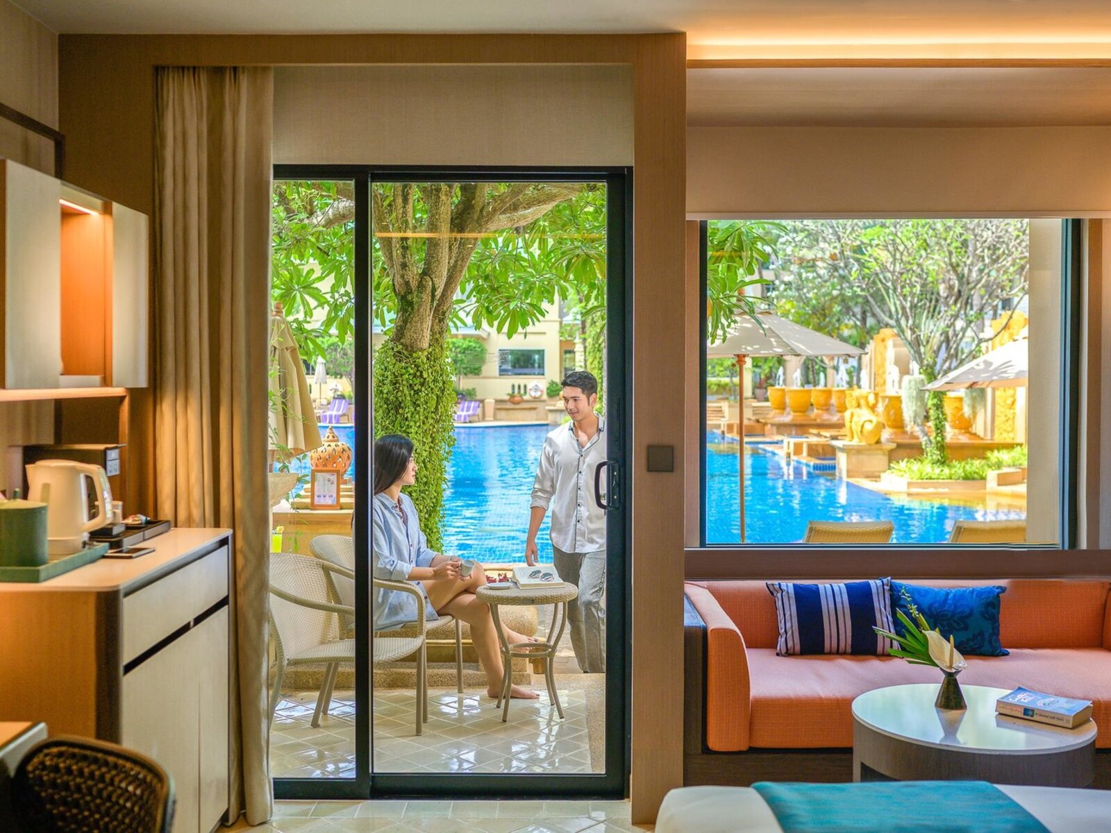 Wohnbeispiel Premium Pool View Ground Floor