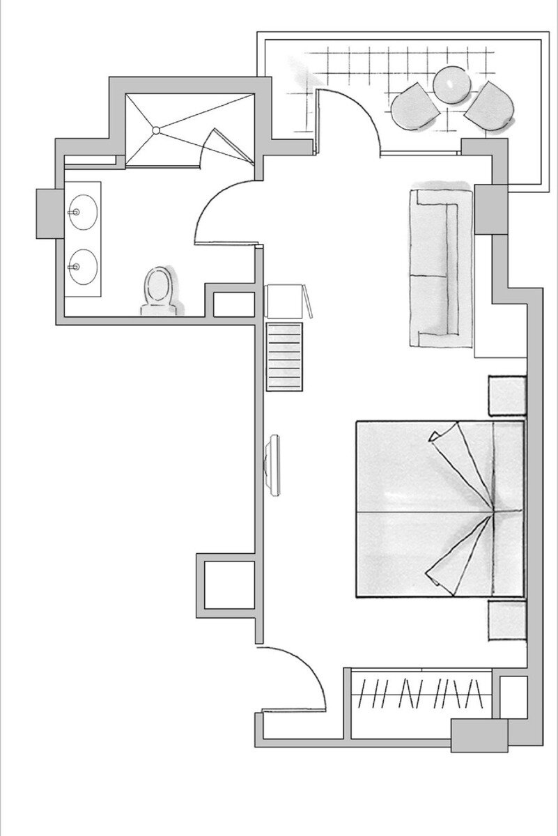 Wohnbeispiel Large Double Room