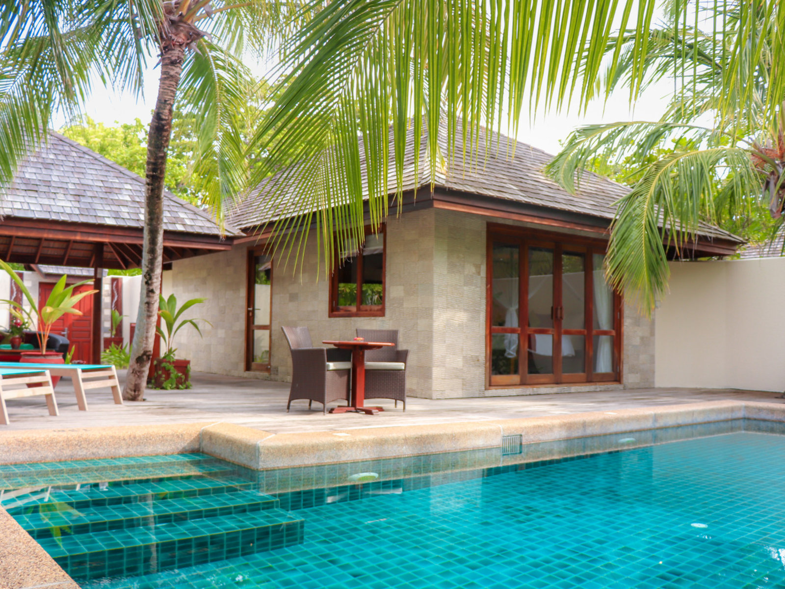 Wohnbeispiel Private Pool Villa Family Suite