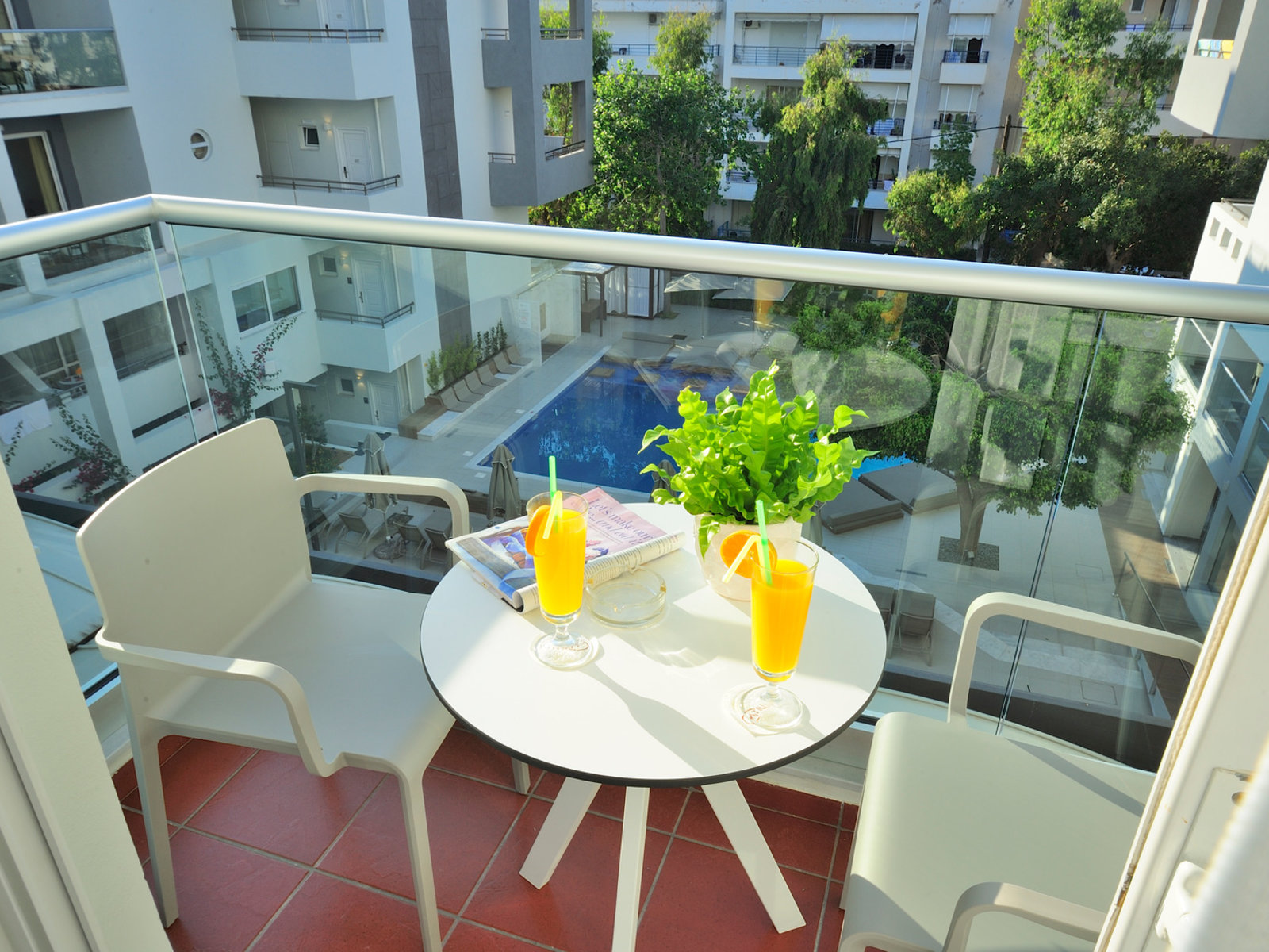 Wohnbeispiel Doppelzimmer Superior Pool View