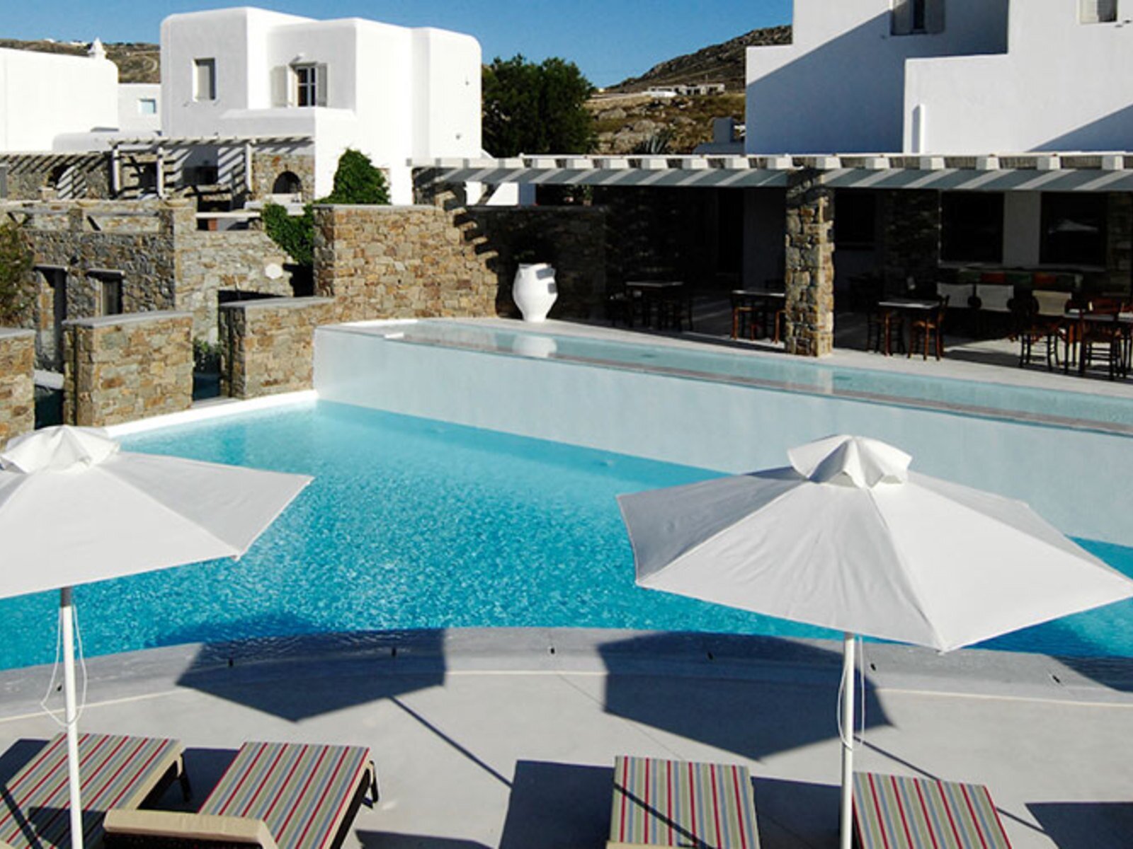 ftelia bay hotel mykonos greece