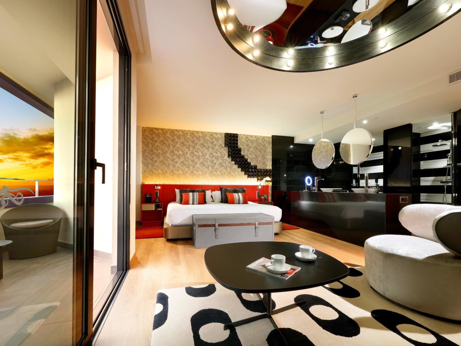 Wohnbeispiel Silver Suite Studio with Rock Royalty benefits