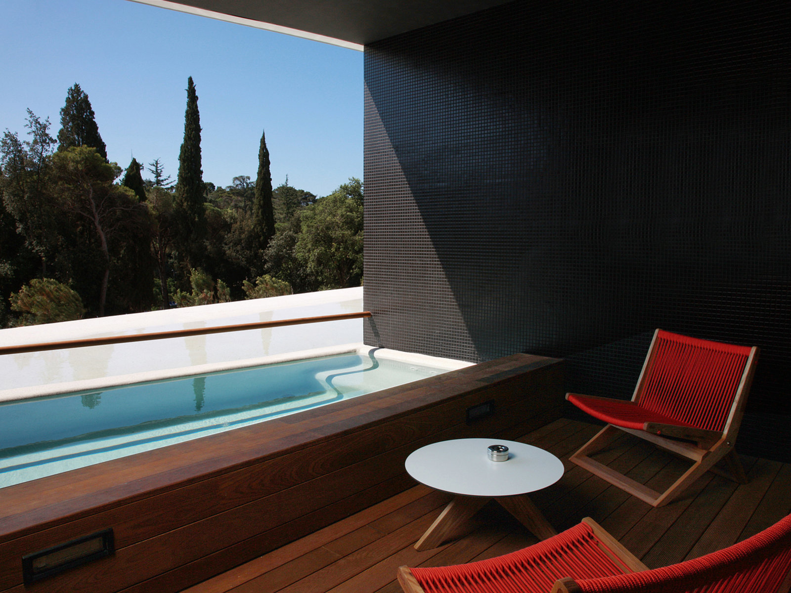 Wohnbeispiel Deluxe plunge pool room