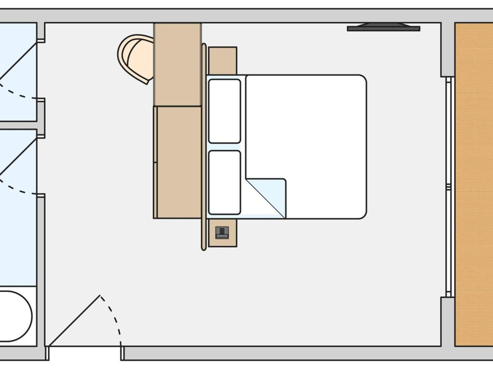Wohnbeispiel Double Room Garden View (2 pax) („AI-generated“)