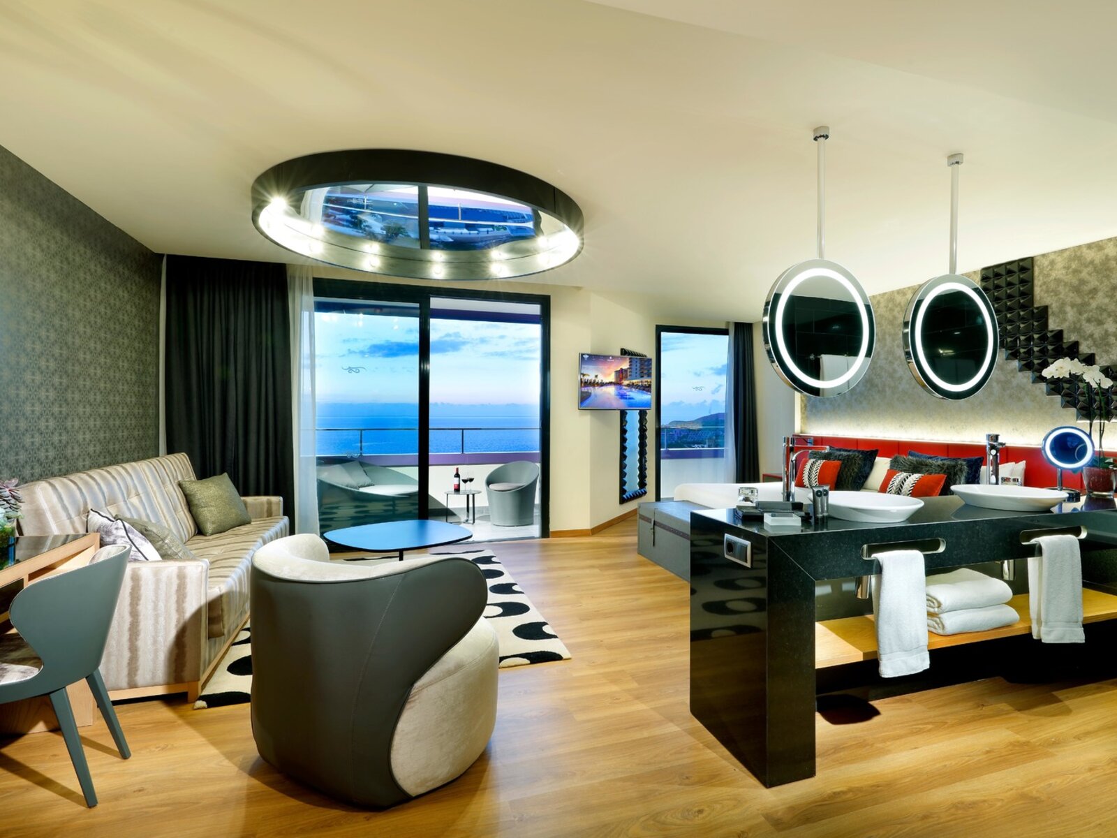 Wohnbeispiel Silver Suite Studio with Rock Royalty benefits