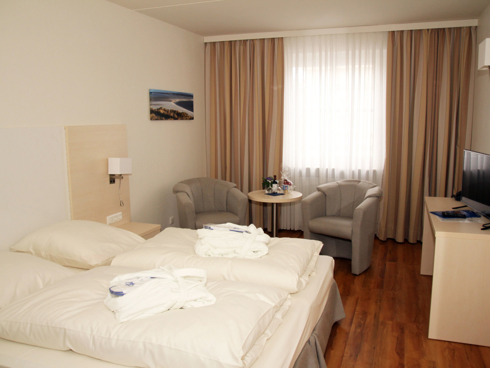 Wohnbeispiel Doppelzimmer Landseite