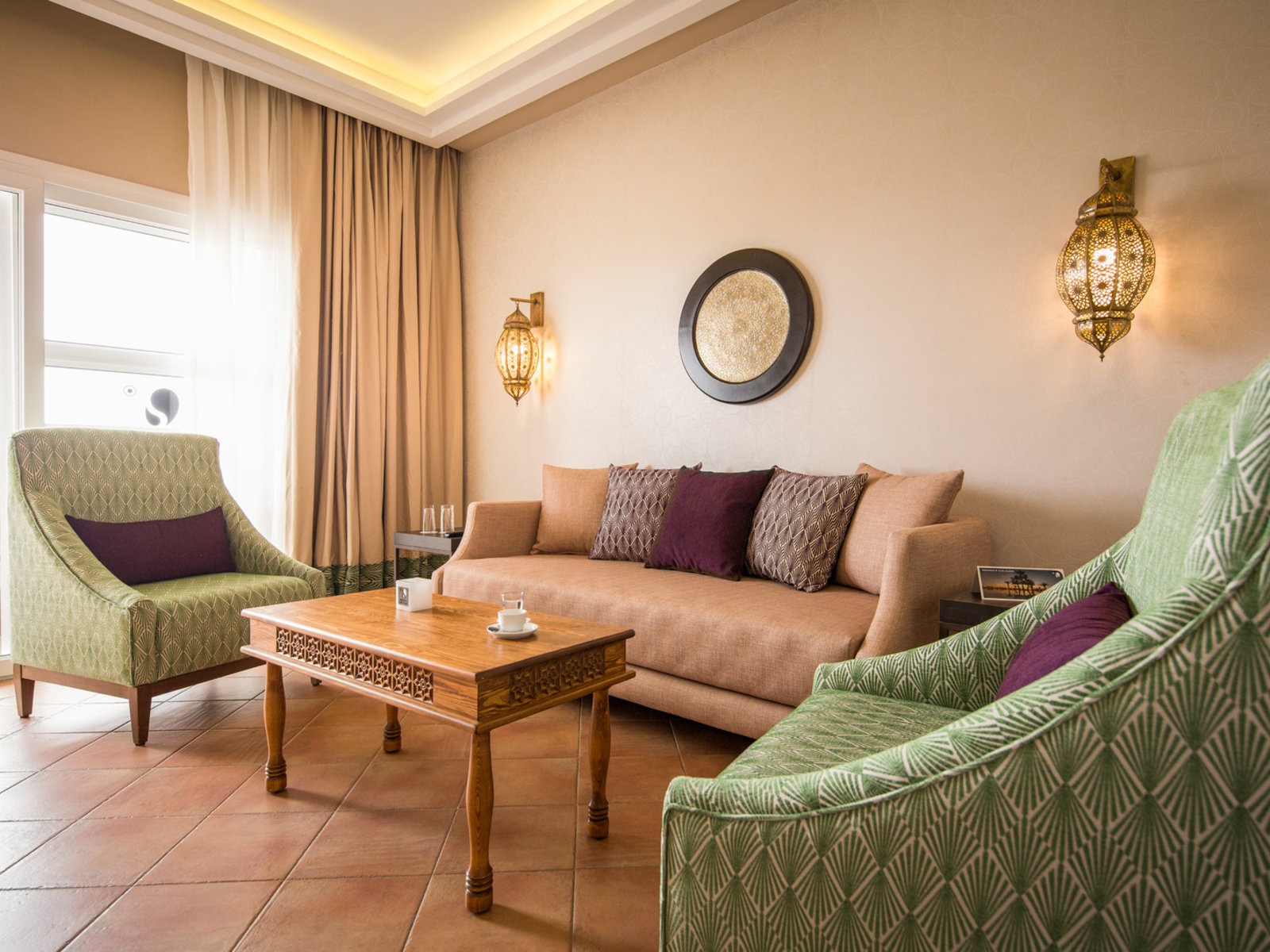 Wohnbeispiel Junior Suite Classic Partial Sea View