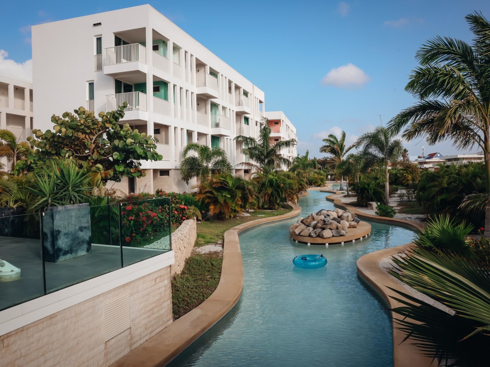 Lazy river water park