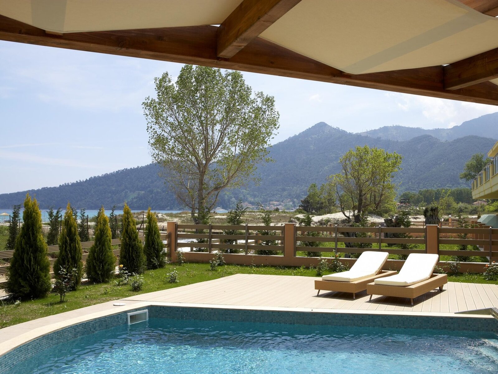 Wohnbeispiel Maisonette Suite  Meerblick private pool