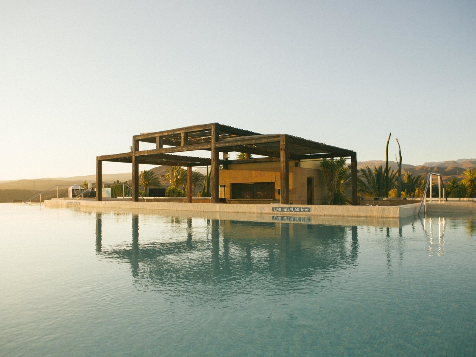 Infinity Pool Sunset