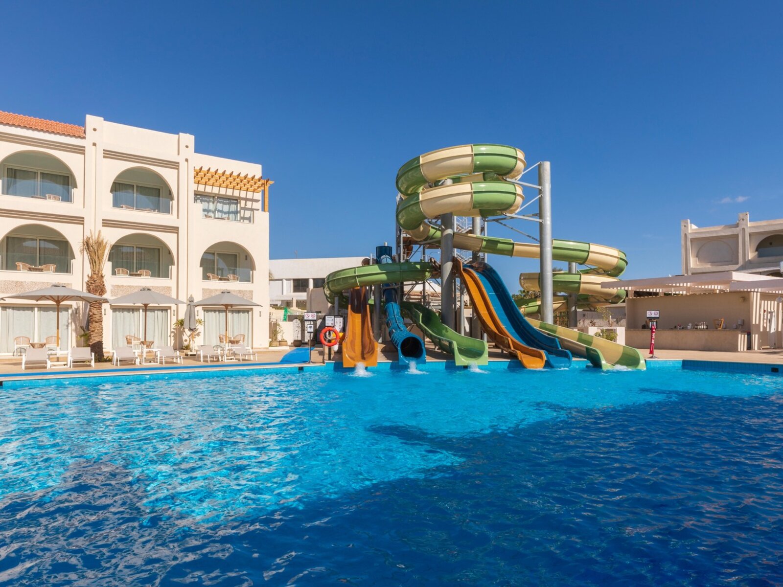 Aqua park pool