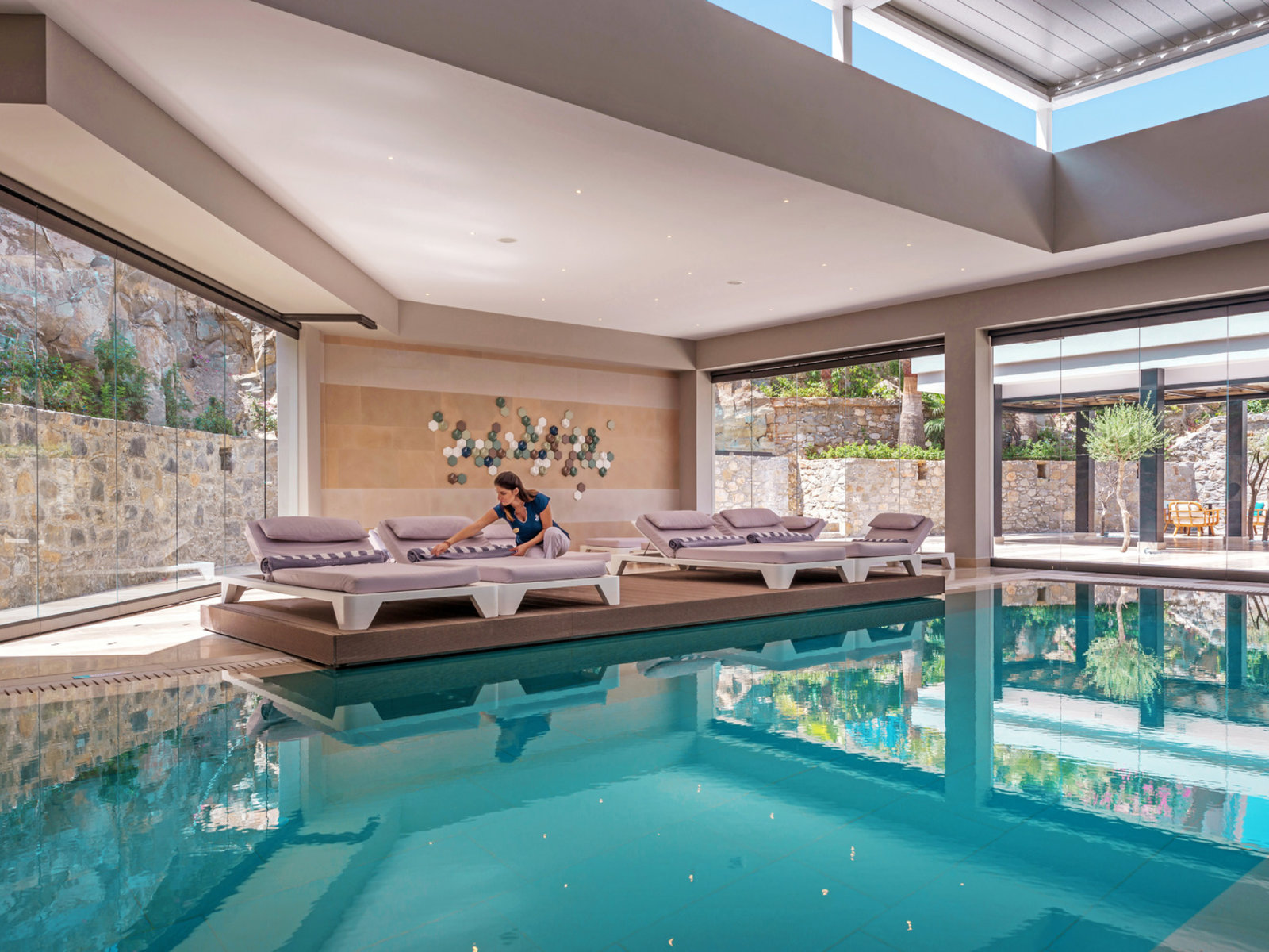 indoor Spa pool