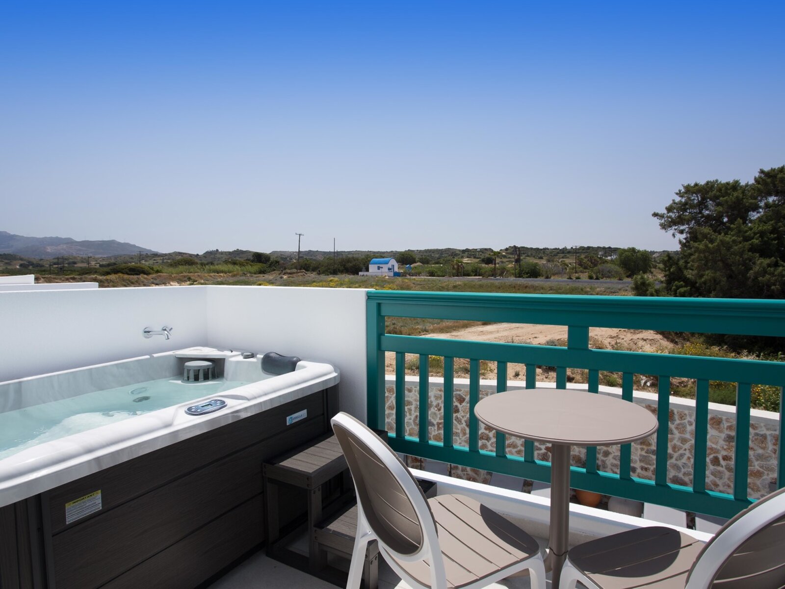 Wohnbeispiel Deluxe Twin Garden View with Jacuzzi