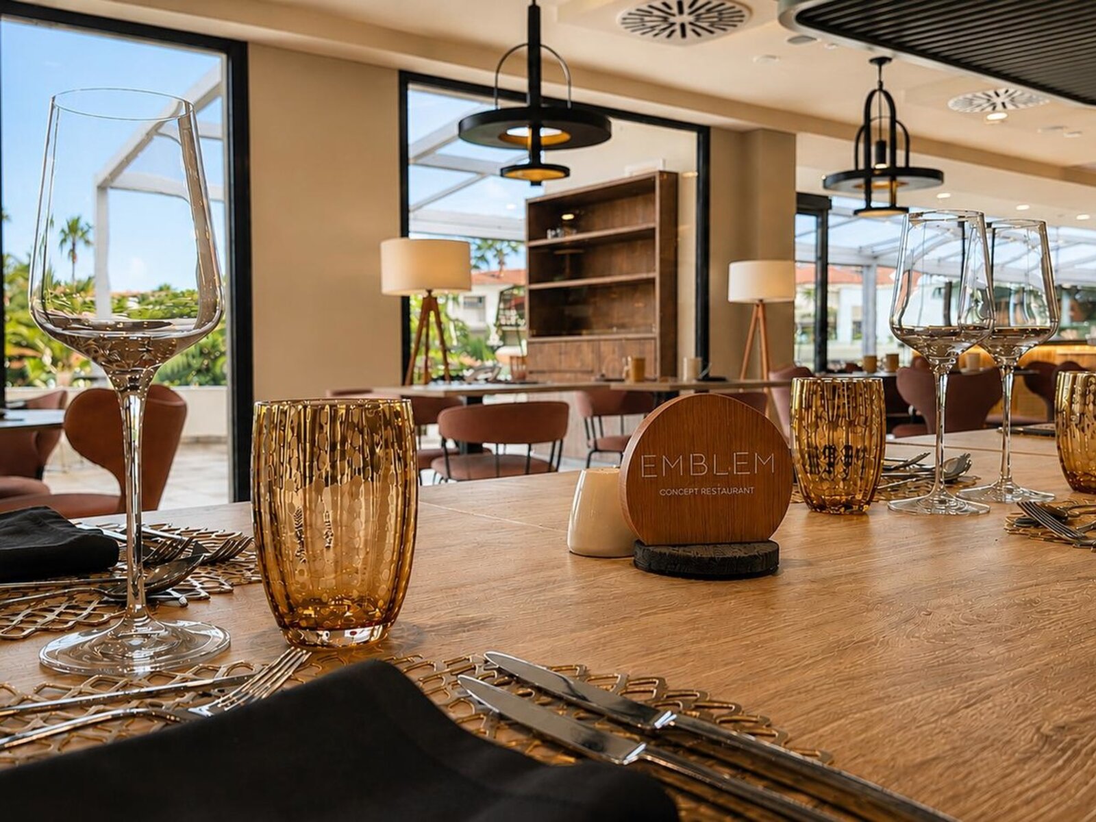 Only for ''Emblem'' Concept Restaurant