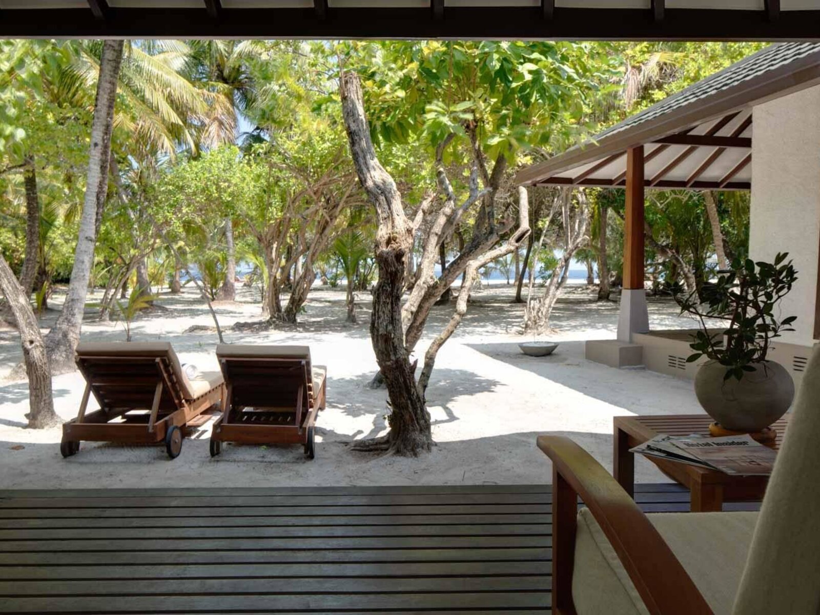 Wohnbeispiel Deluxe Jacuzzi Beach Villa