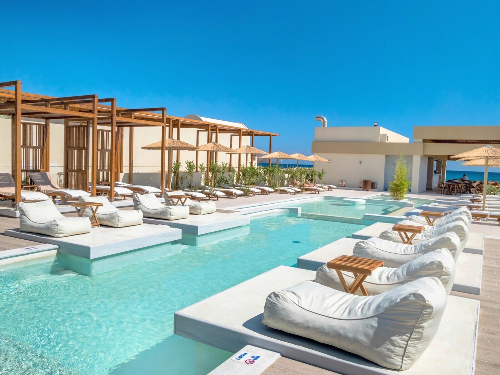 Seaside pool