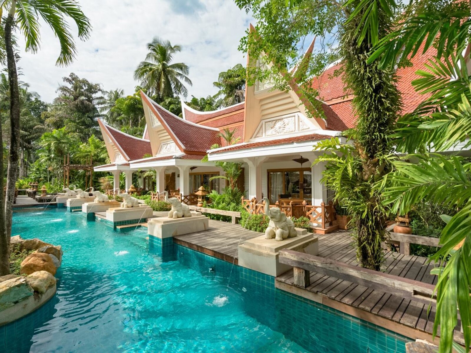 Wohnbeispiel Villa Pool Access