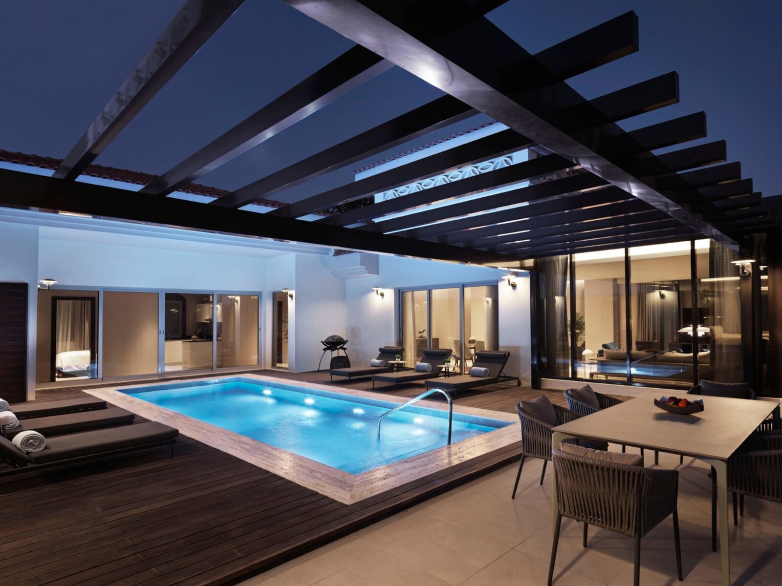 Wohnbeispiel Three Bedroom Rabdan Pool Villa