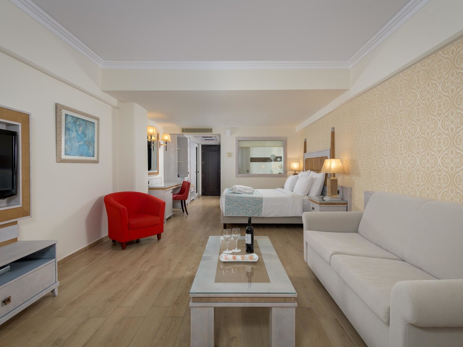 Wohnbeispiel Junior Suite Partial Sea View