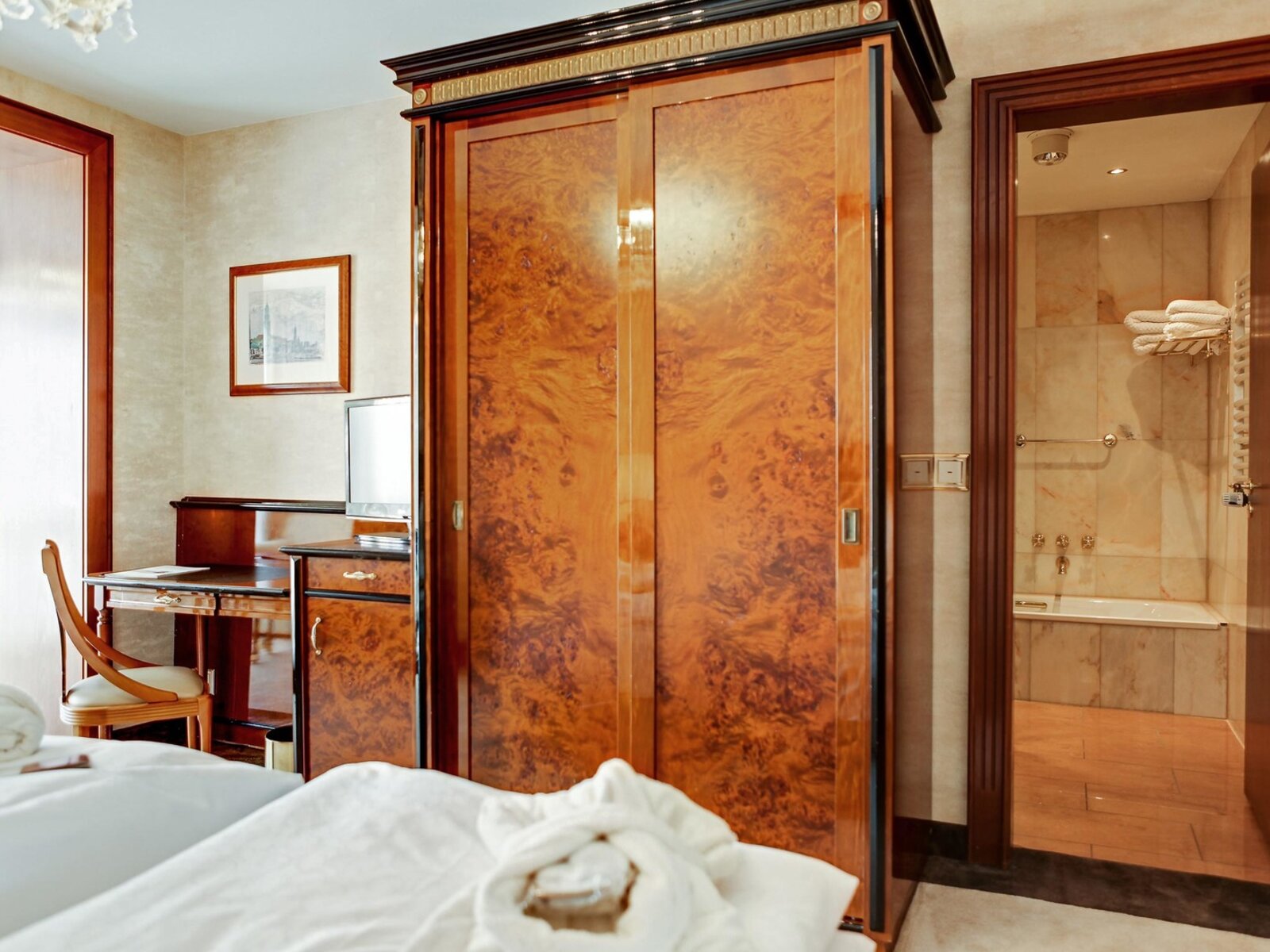 Wohnbeispiel Doppelzimmer Landseite