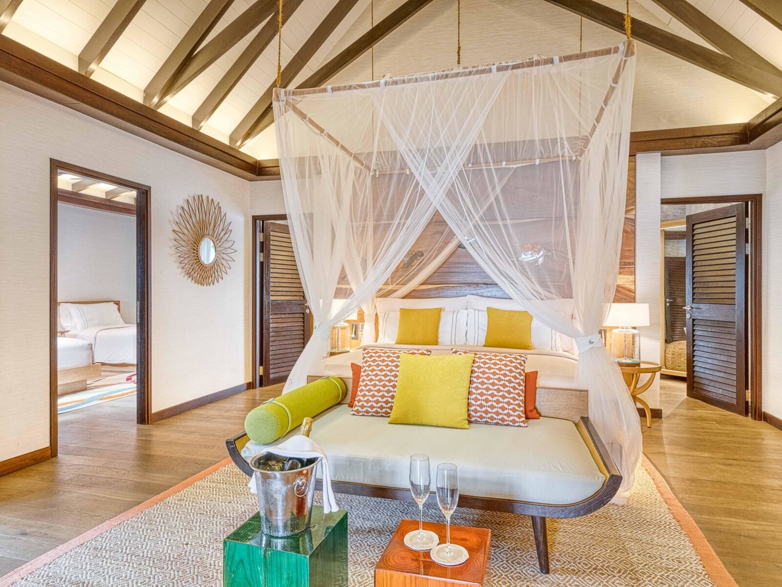 Wohnbeispiel Earth Pool Pavilion Two Bedroom Suite