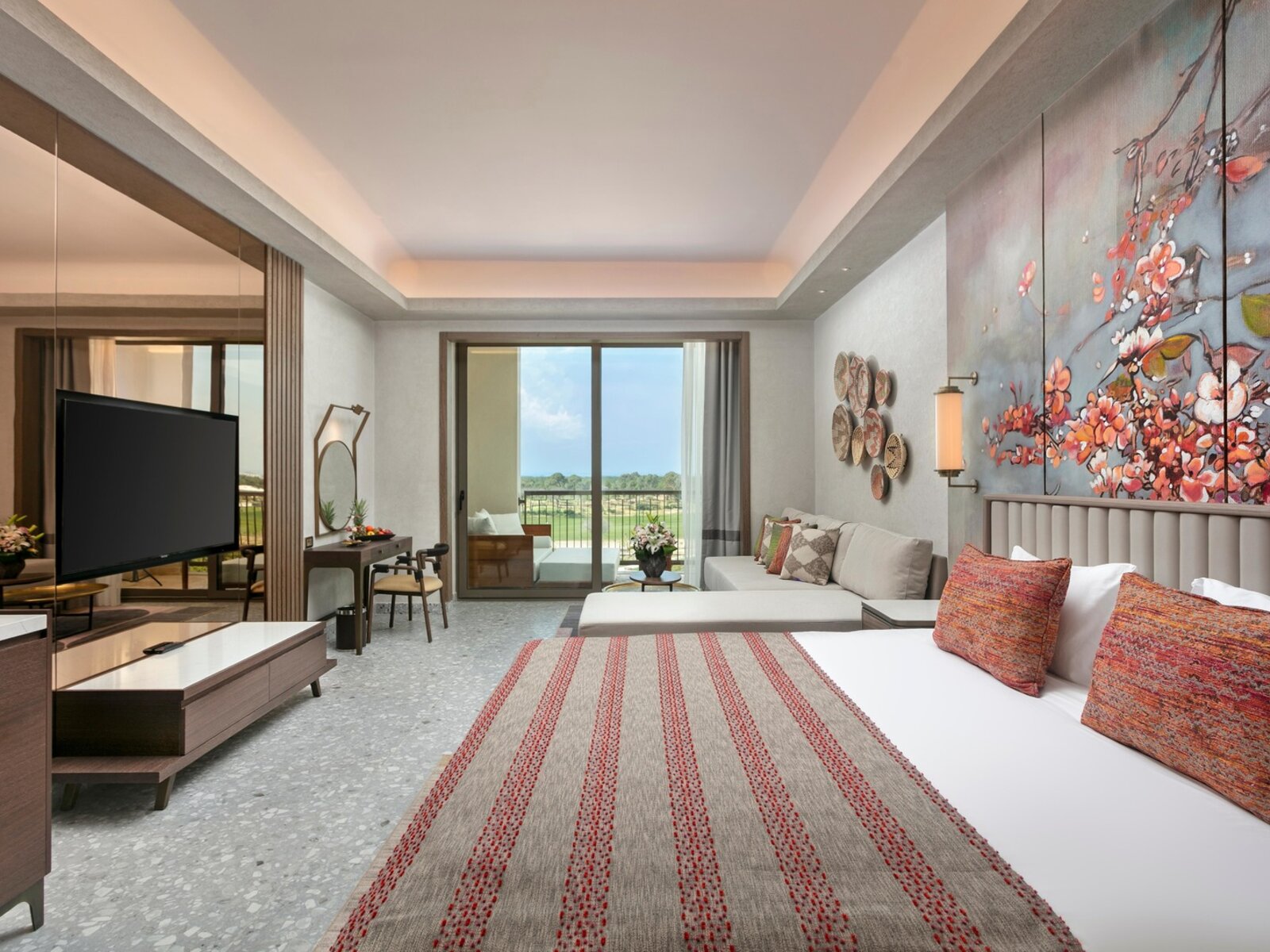 Wohnbeispiel Single with Child Superior Room Golf View