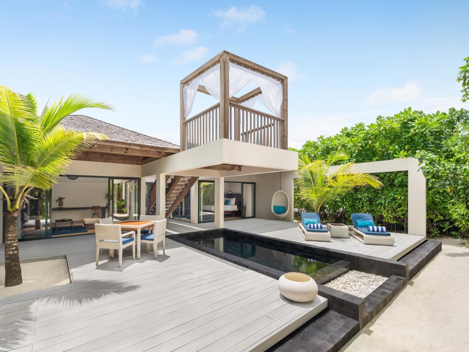Wohnbeispiel Beach Pool Villa Sunset