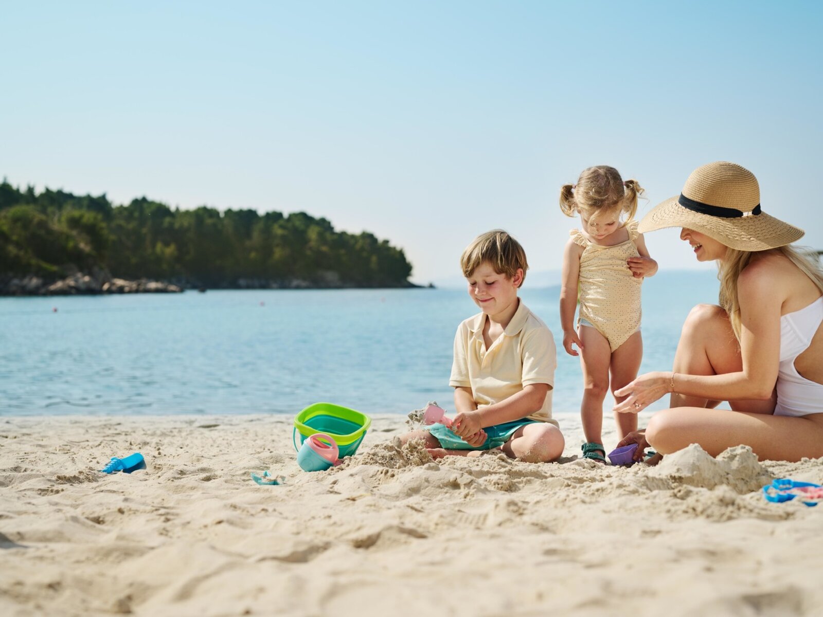 Sandy Family Beach
