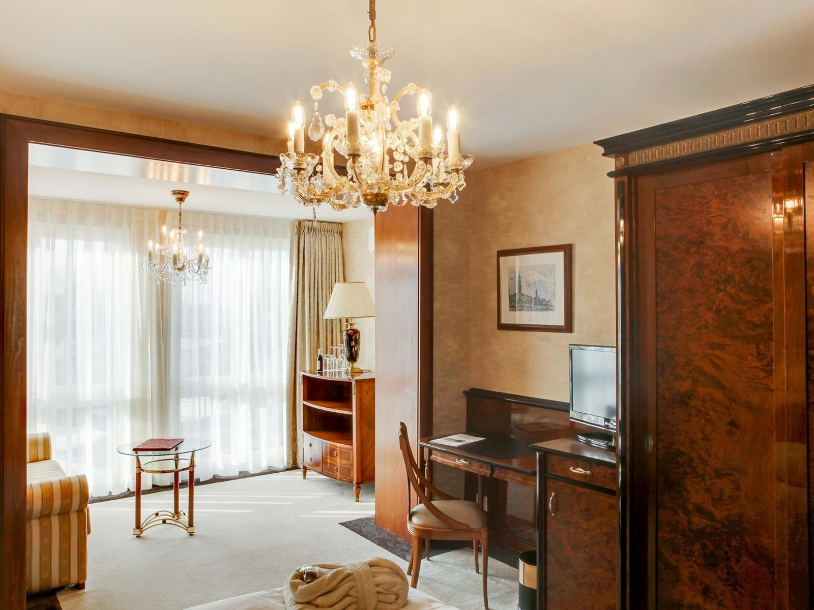 Wohnbeispiel Doppelzimmer Landseite