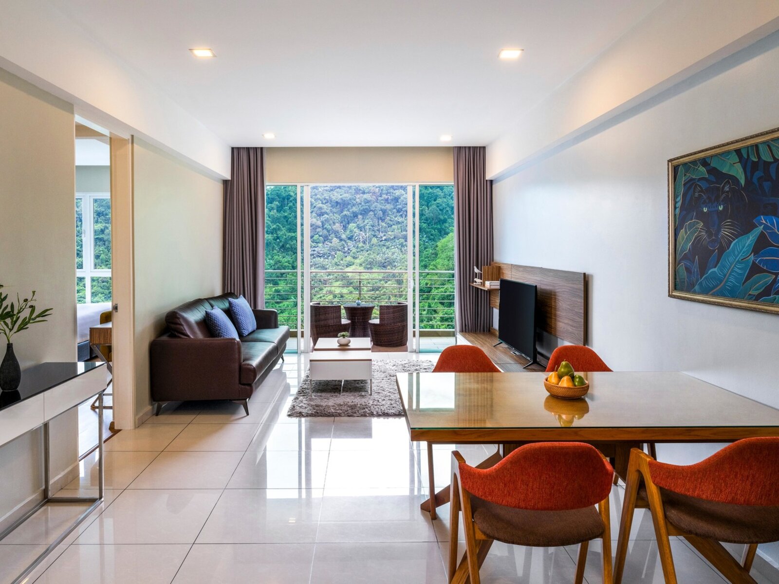 Wohnbeispiel One Bedroom Deluxe Suite Lakeview