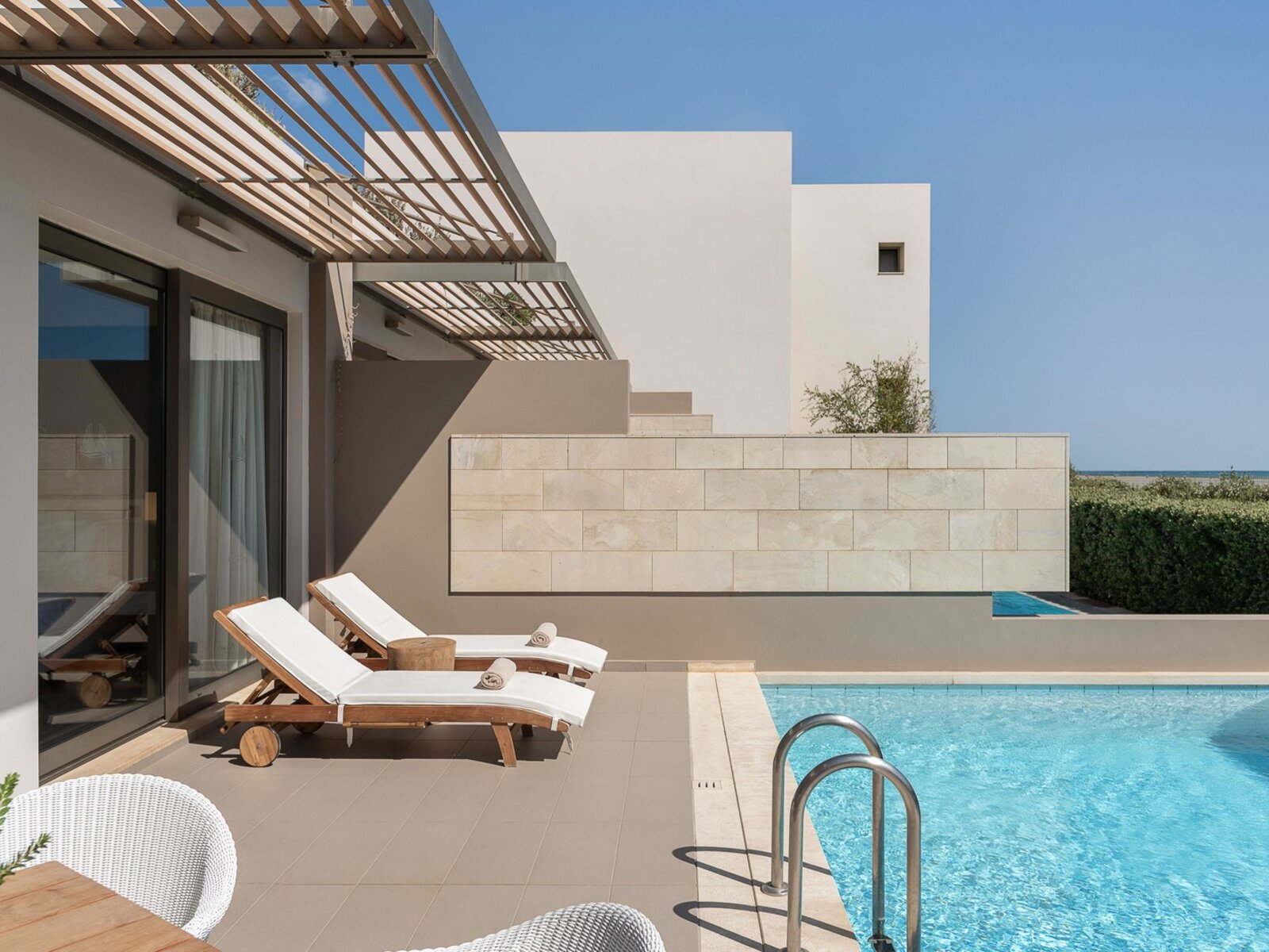 Wohnbeispiel Deluxe Suite Private pool  (60qm)