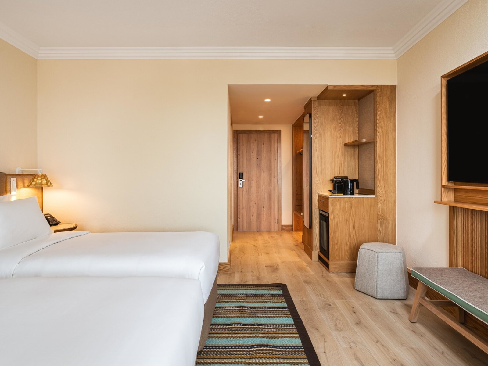 Wohnbeispiel DOUBLE ROOM KING/TWIN BEDS