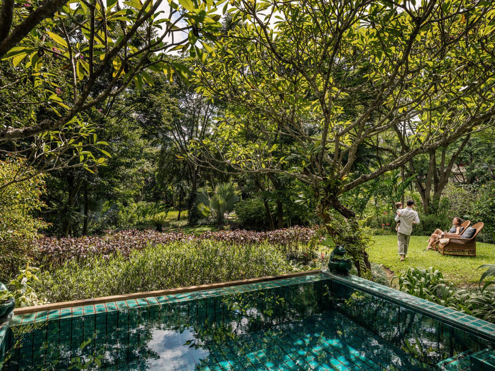 Wohnbeispiel One Bedroom Residence with Plunge Pool