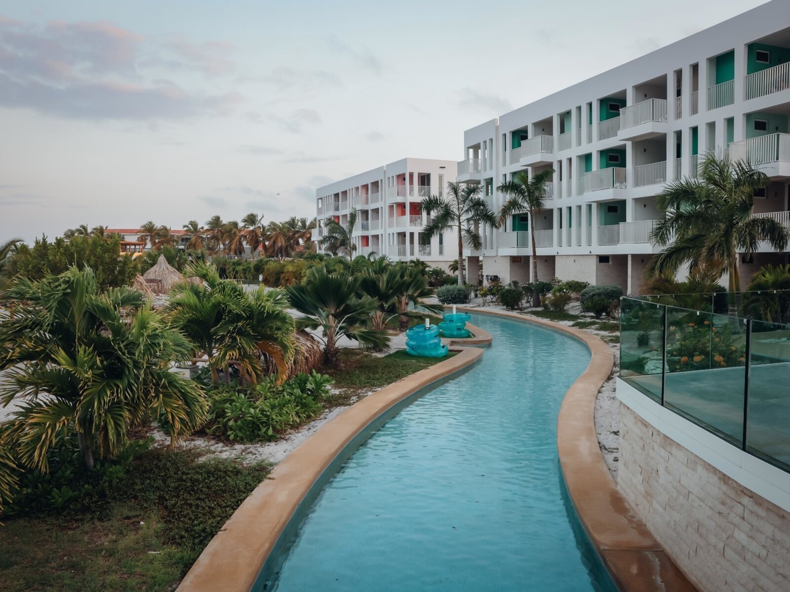 Lazy river water park