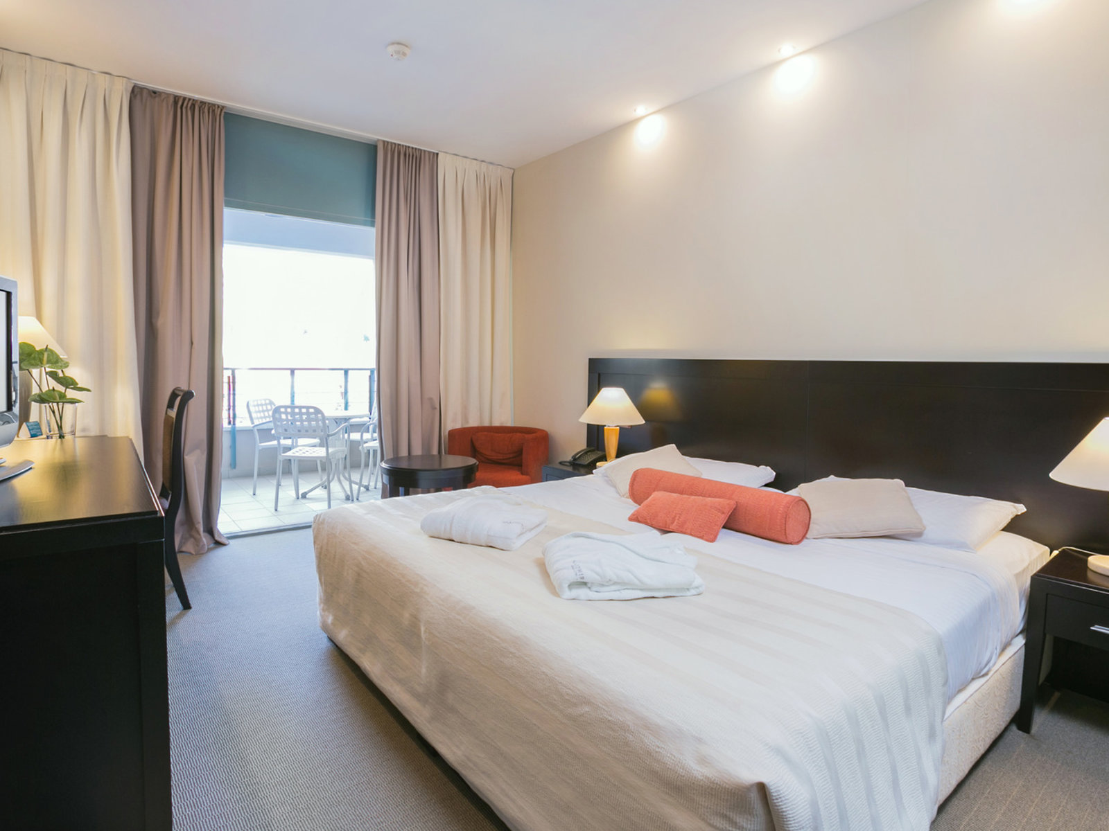 Wohnbeispiel Double room park balcony