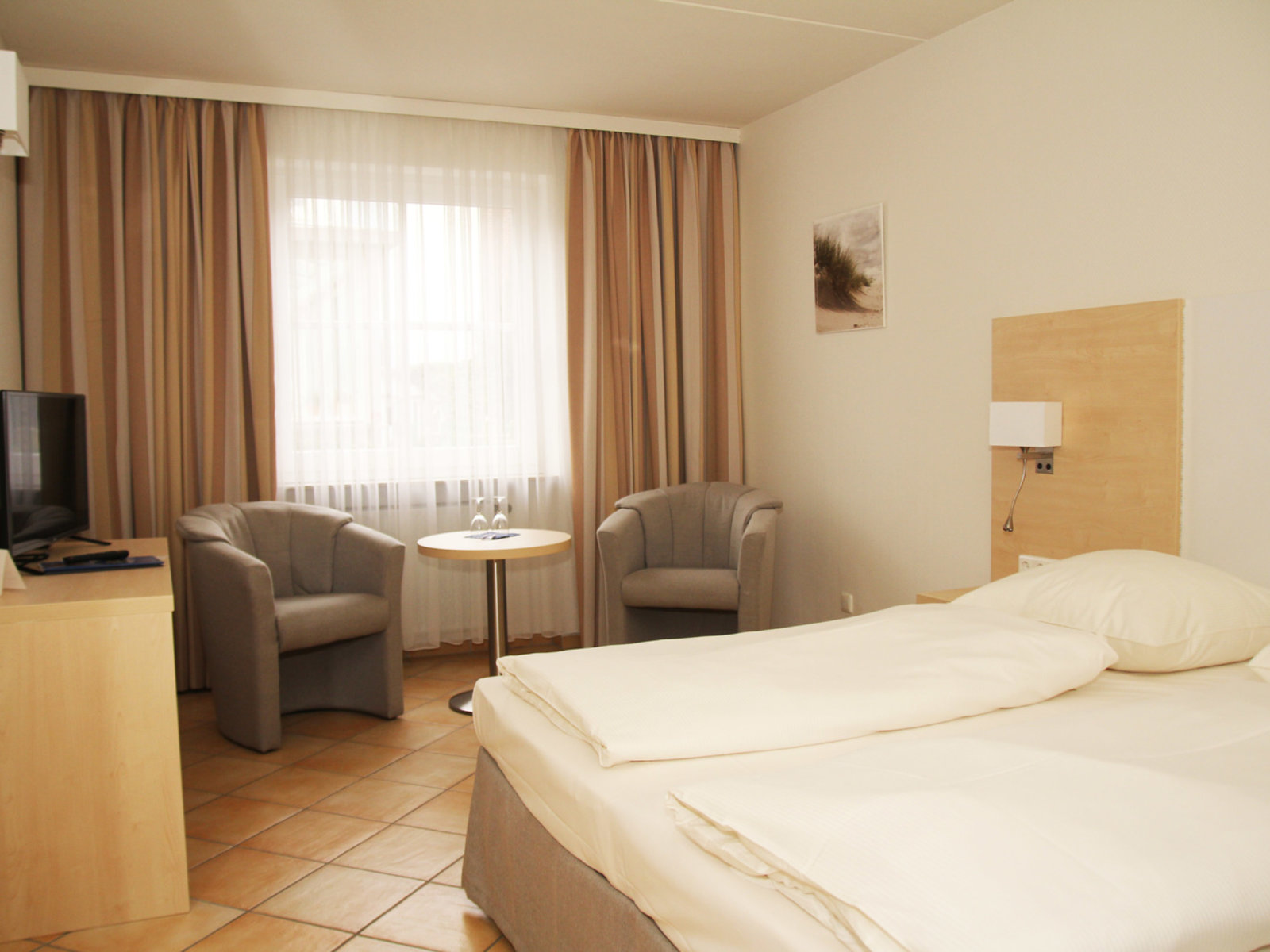 Wohnbeispiel Doppelzimmer Landseite