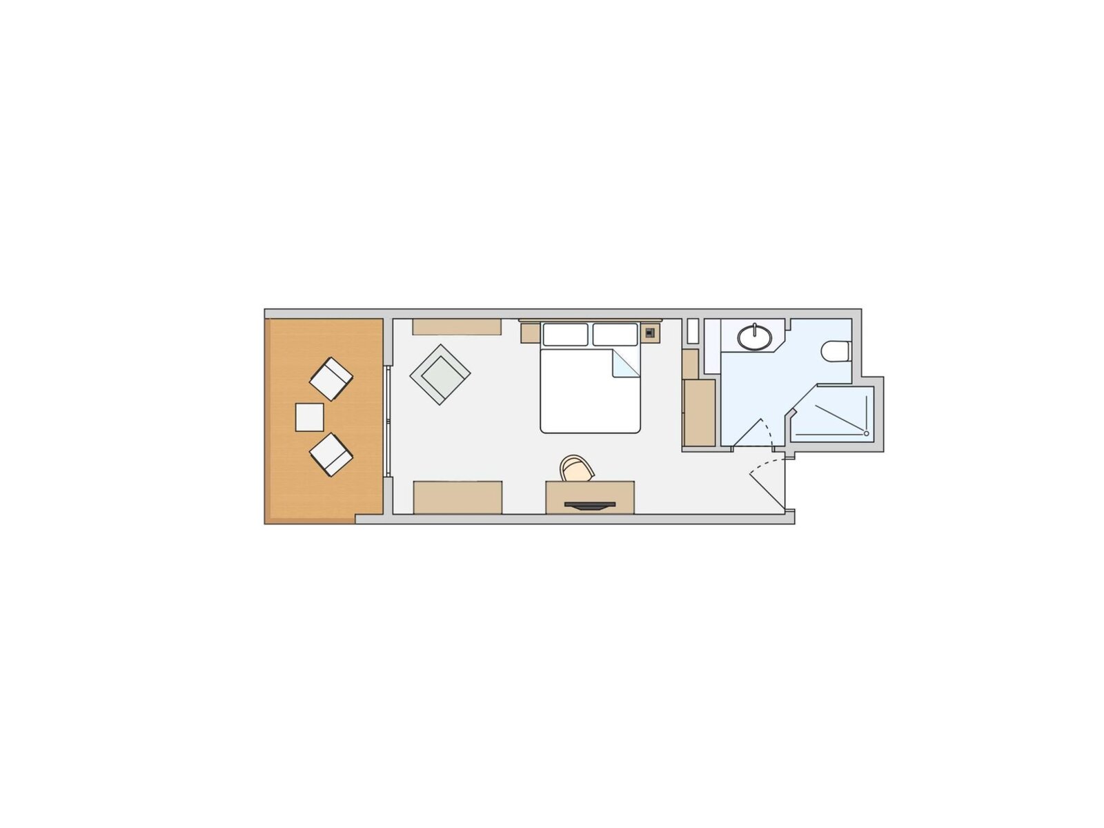 Wohnbeispiel Double Room Economy