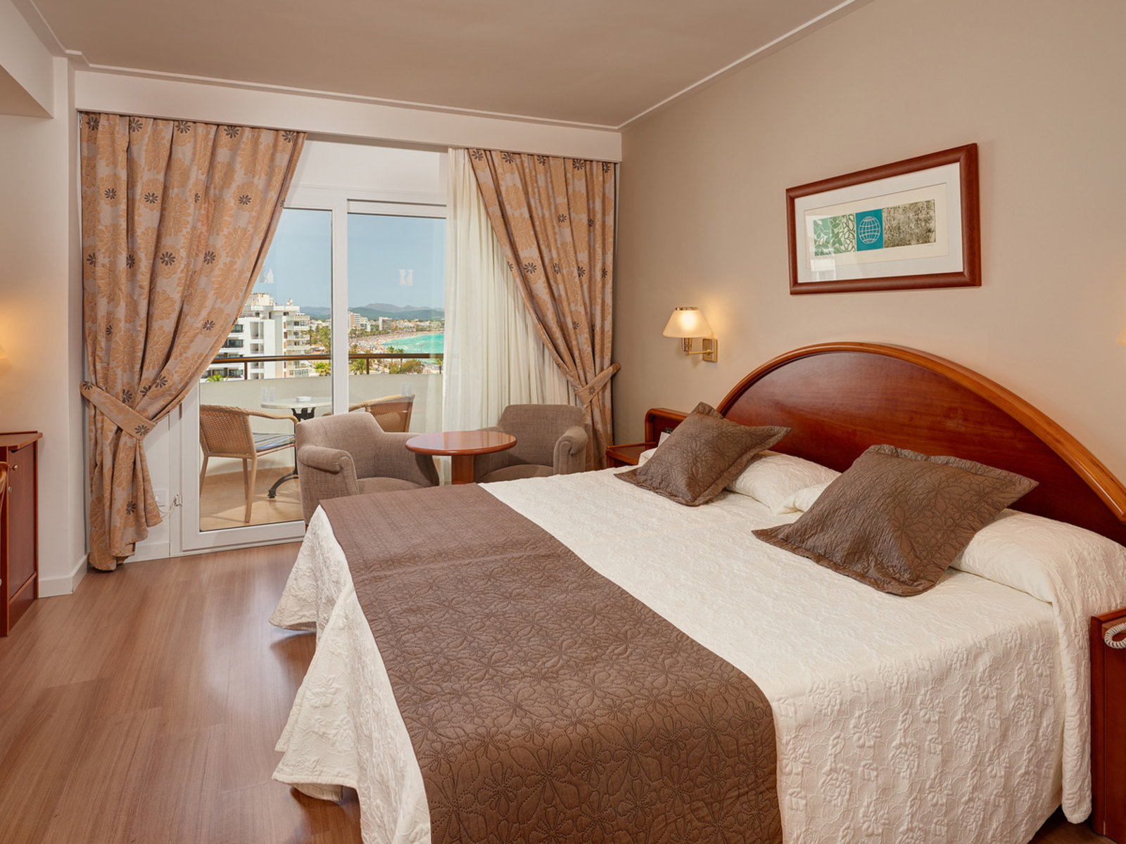 Wohnbeispiel Double room side sea view